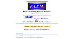 Desktop Screenshot of faem.com