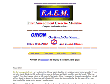 Tablet Screenshot of faem.com